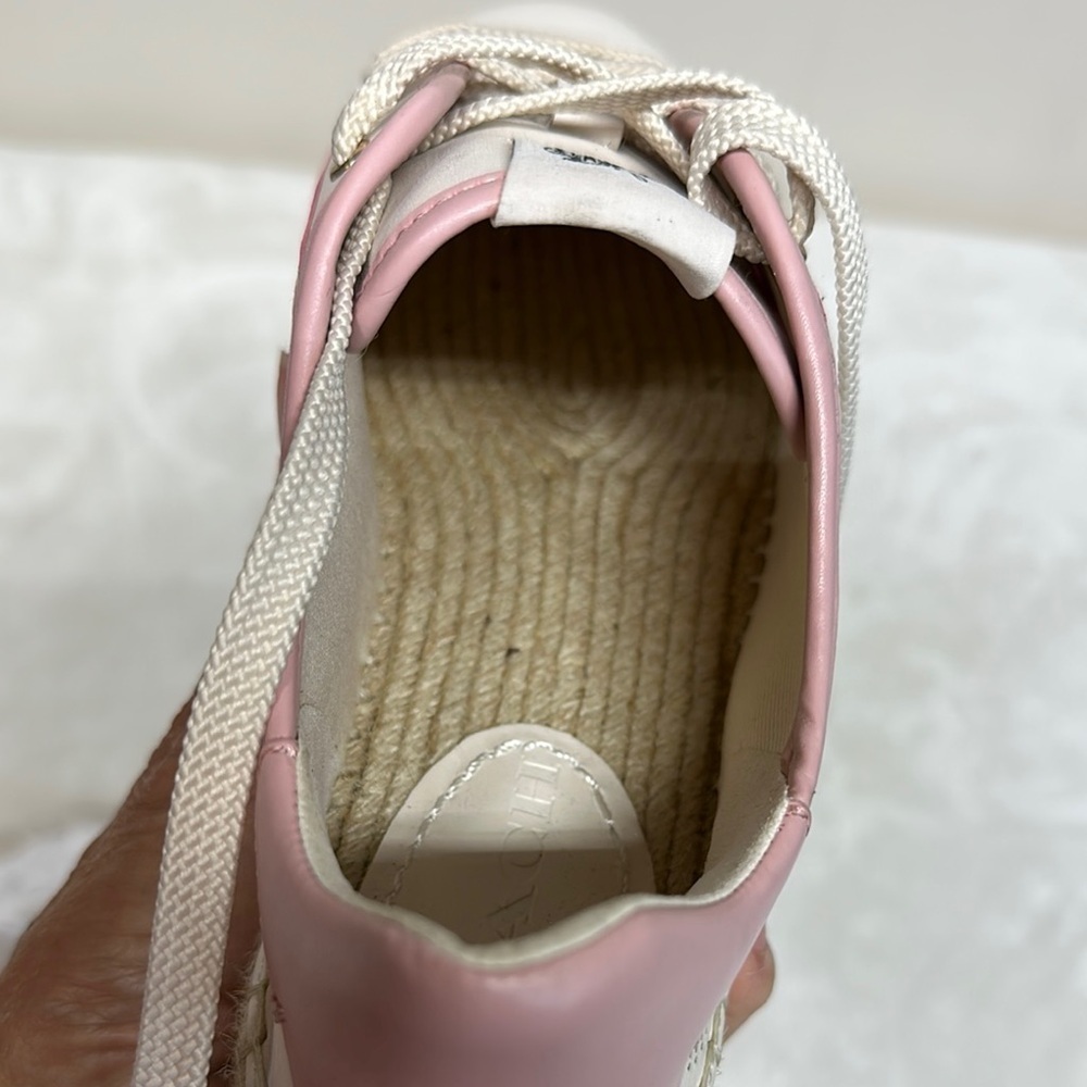 Coach Pink and White Leather Sneakers Never Wore (see photos) - Picture 12 of 16